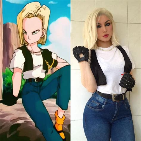 Maria Fernanda Galvão as Android 18 (Dragon Ball Z) : r/cosplaygirls