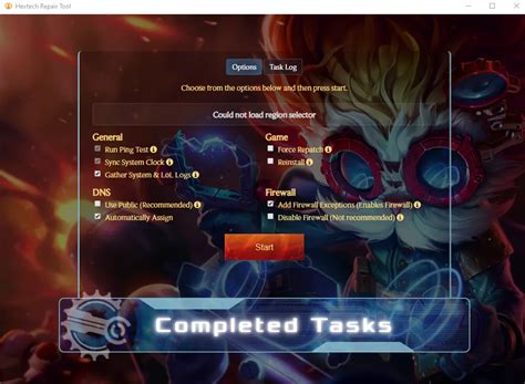 Fix League of Legends Issues with Hextech Repair Tool