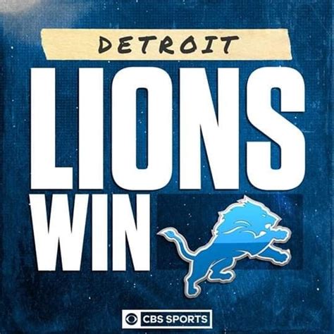 Pin by Sandy on Detroit Lion's Football | Detroit lions football, Lions ...