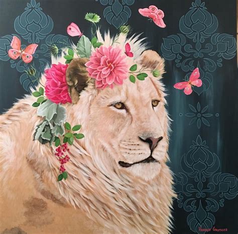 Lion | Heather Gauthier Looking For Houses, Tiger Art, All Themes ...