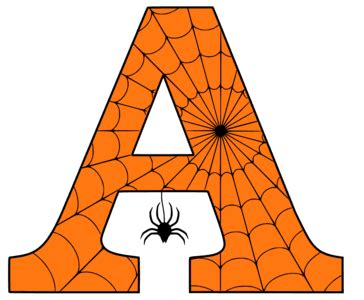 Printable Halloween Letters, Numbers, and Alphabet Stencils | Halloween letters, Halloween ...