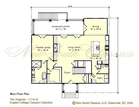 The Virginian Floor Plan - floorplans.click