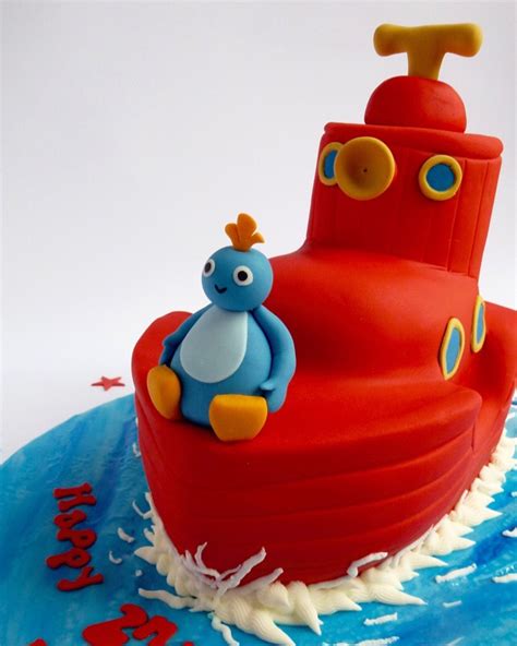 Twirlywoos Boat | Karen's Cakes