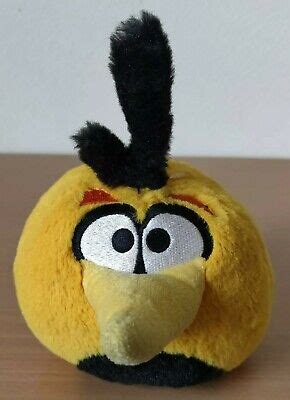 Angry Birds NO SOUND 5" Plush Yellow Orange Bubbles Bird Rovio 🔥 | eBay