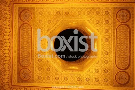 Tunisian House Ceiling with Decorative Stucco Patterns - Boxist.com Photography / Sam Mugraby's ...
