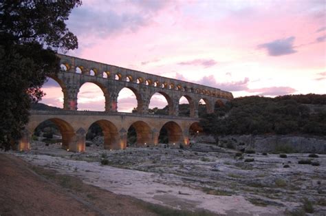 France sunset aqueduct Photos in .jpg format free and easy download ...