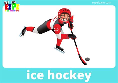 Winter Sports Flashcards View online or Download PDF - Ezpzlearn.com