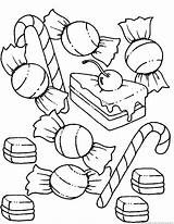 Candy/chocolate Coloring Pages  Part 2 sketch template