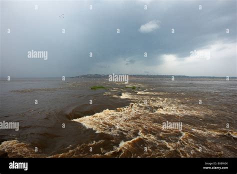 Congo River around Brazzaville, Republic of Congo, Africa Stock Photo ...