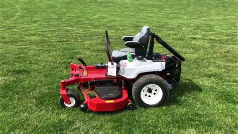 Exmark Radius E series mower Review - YouTube