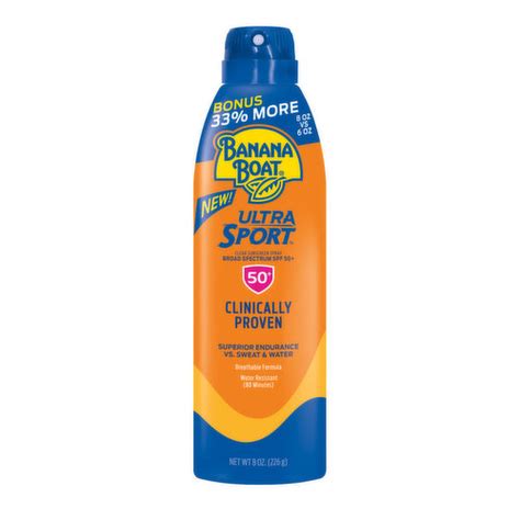 Banana Boat Sport Performance Sunscreen, SPF 50