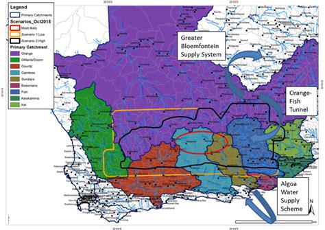 8: Water catchment areas possibly impacted in total study area | Download Scientific Diagram