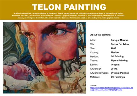 Telon Painting | PDF