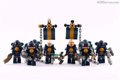 Warhammer 50K: Heroes - Space Marine by KOS brick | Lego, Lego minifigs ...