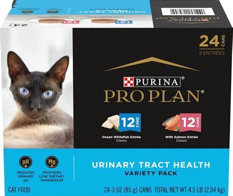 Amazon.com : Purina Pro Plan Urinary Cat Food Wet Variety Pack Urinary Tract Health Chicken ...