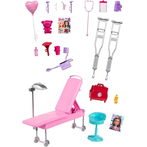 Barbie Care Clinic Playset Accessories Ambulance Vehicle Hospital Fun Kids Toy 887961628739 | eBay