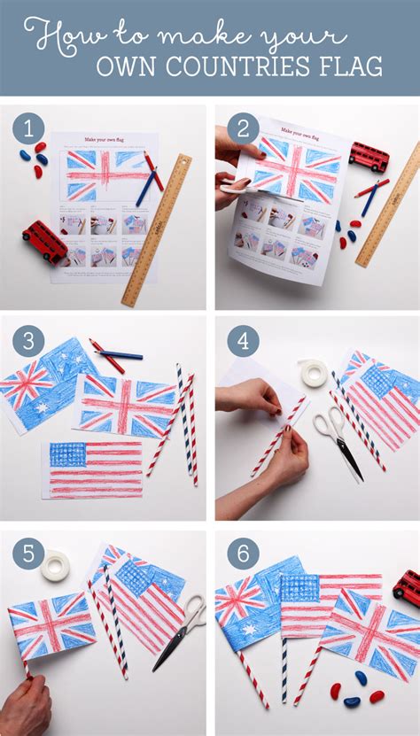 FREE Flags of the World Printables for Kids ~ Tinyme Blog