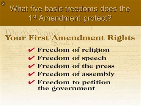 The First Amendment