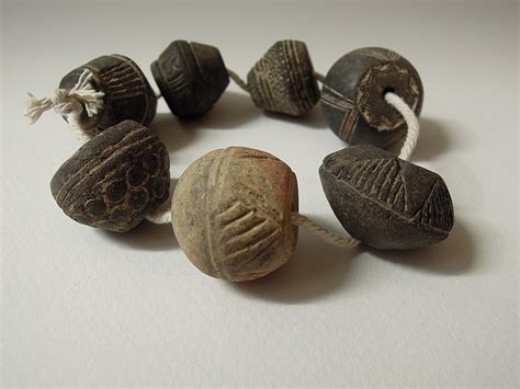 Prehistoric beads | These prehistoric beads are stone, not p… | Flickr