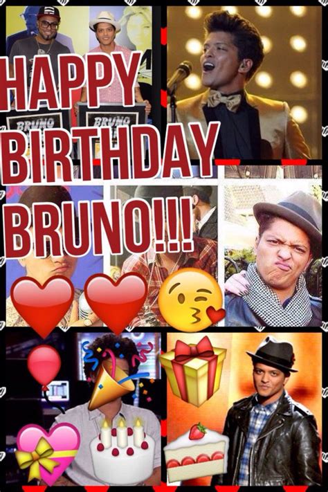 HAPPY BIRTHDAY BRUNO MARS!!!!!! ️ ️ ️ ️ even though it was the other day.. | Bruno mars, Bruno ...