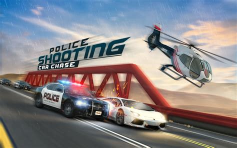 Police shooting car chase :: Behance