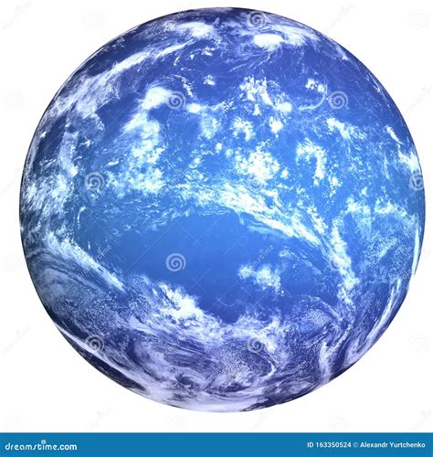 Planet Neptune with Atmosphere Stock Illustration - Illustration of neptun, global: 163350524