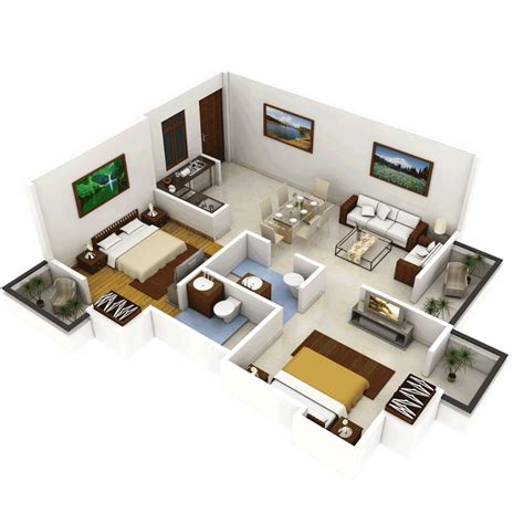 Interior designing ideas for 2BHK homes at reasonable price