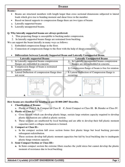 Beams | PDF | Buckling | Beam (Structure)