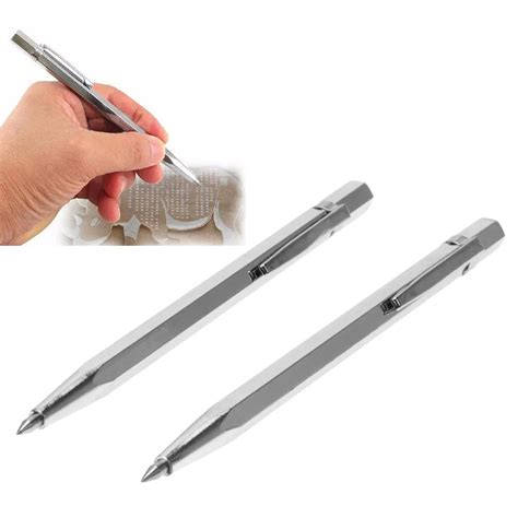 2Pcs/Set Hard Alloy Cutter Head Etching Pen Engraving Machine Metal Tool High Quality-in Tool ...