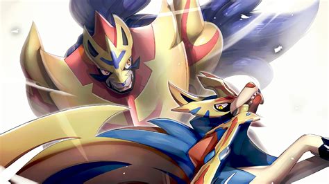 Zacian And Zamazenta, Pokemon Sword And Shield, 4k, - Pokemon Sword And ...