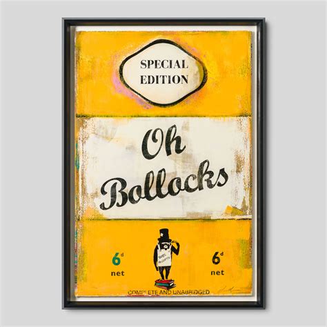 Oh Bollocks | James McQueen | Castle Fine Art