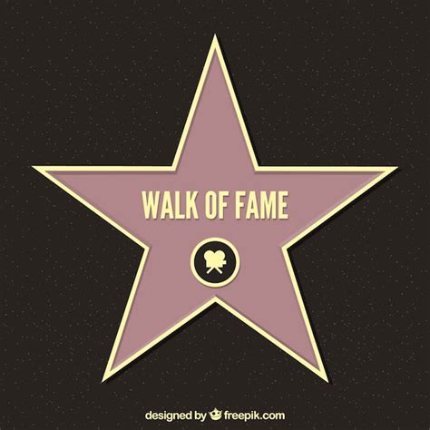 Walk of fame Vector | Free Download