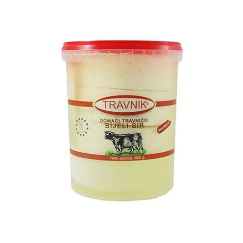 Travnik White Cheese Homemade (Travnik Domaci Sir) 1.5kg – Adriatic ...