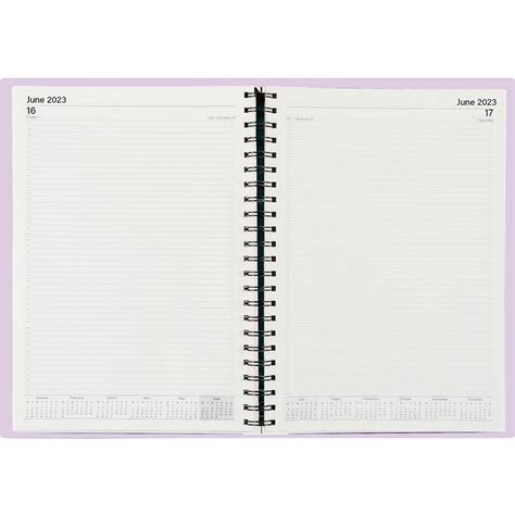 CUMBERLAND 41SSH SOHO SPIRAL DIARY PVC DAY TO PAGE A4 ASSORTED | Office National Barossa| 7008455i