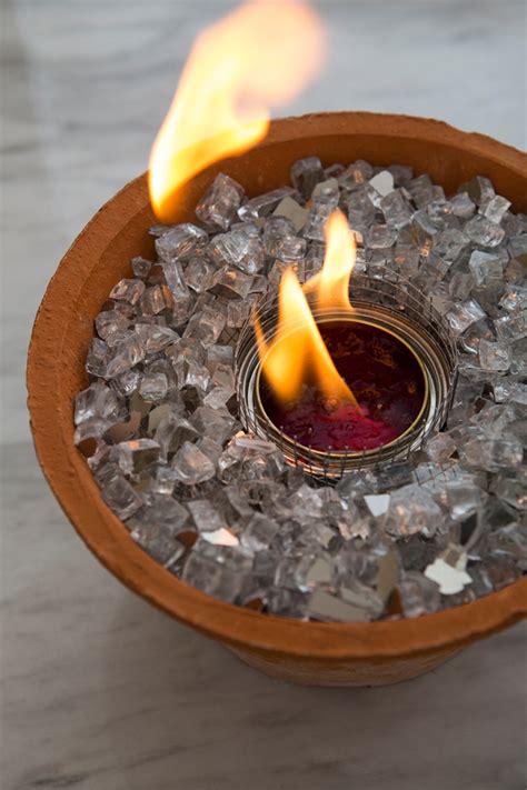 You HAVE To See These DIY, Non-Toxic Table Top Fire Pits!