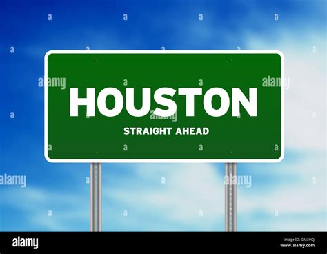 Houston texas road sign hi-res stock photography and images - Alamy