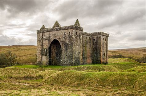 Ancient & Medieval History — Hermitage Castle, Scotland Hermitage Castle, in...