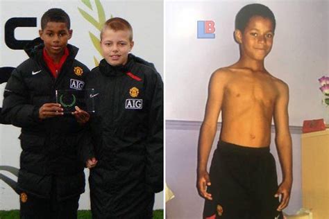 Marcus Rashford shares inspirational throwback pic of himself as young ...