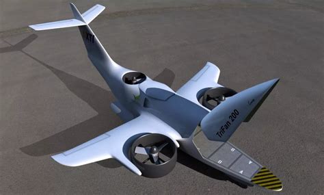 Hybrid-Electric VTOL TriFan 200 cargo drone | WordlessTech