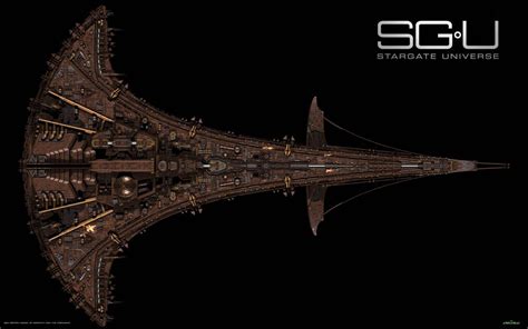 SGU Destiny and Seed Ship 2 by Animaniacarts | Stargate universe ...