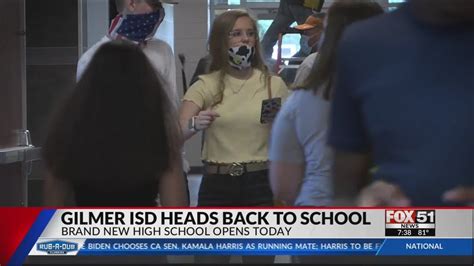 Gilmer ISD opens brand new high school - YouTube