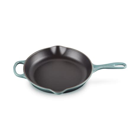 Le Creuset Cast Iron Frying Pan with Metal Handle Ocean 26cm – Art of Living Cookshop