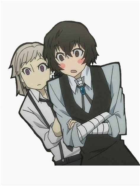 "Dazai and Atsushi" Sticker for Sale by Stretchkai | Redbubble