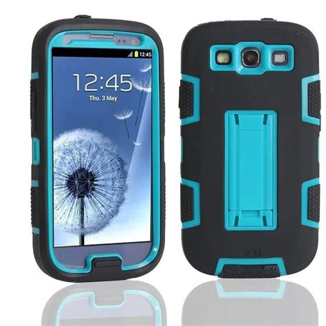 For Samsung Galaxy S3 Neo Case Silicone Colorate Cover Stand Phone ...