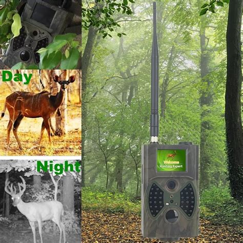 Solar Wild hidden trail hunting camera gsm mms gprs sms 2G support SD ...