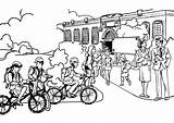 Going To School Coloring Pages  Home sketch template