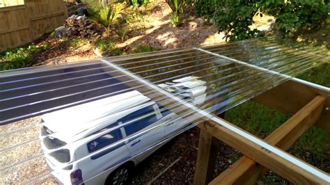 How to install polycarbonate roofing | Pergola cost, Roof installation ...