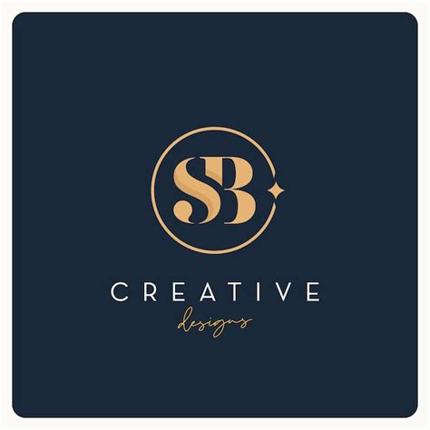 Premium Vector | Monogram sb logo design, creative letter logo for ...