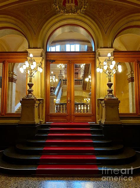 Hamburg Rathaus - Interior Design Photograph by Yvonne Johnstone - Fine Art America