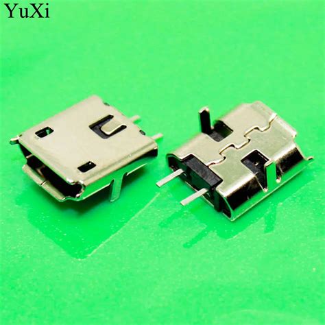 YuXi 10pcs Micro USB 2pin B type Female Connector For Mobile Phone ...